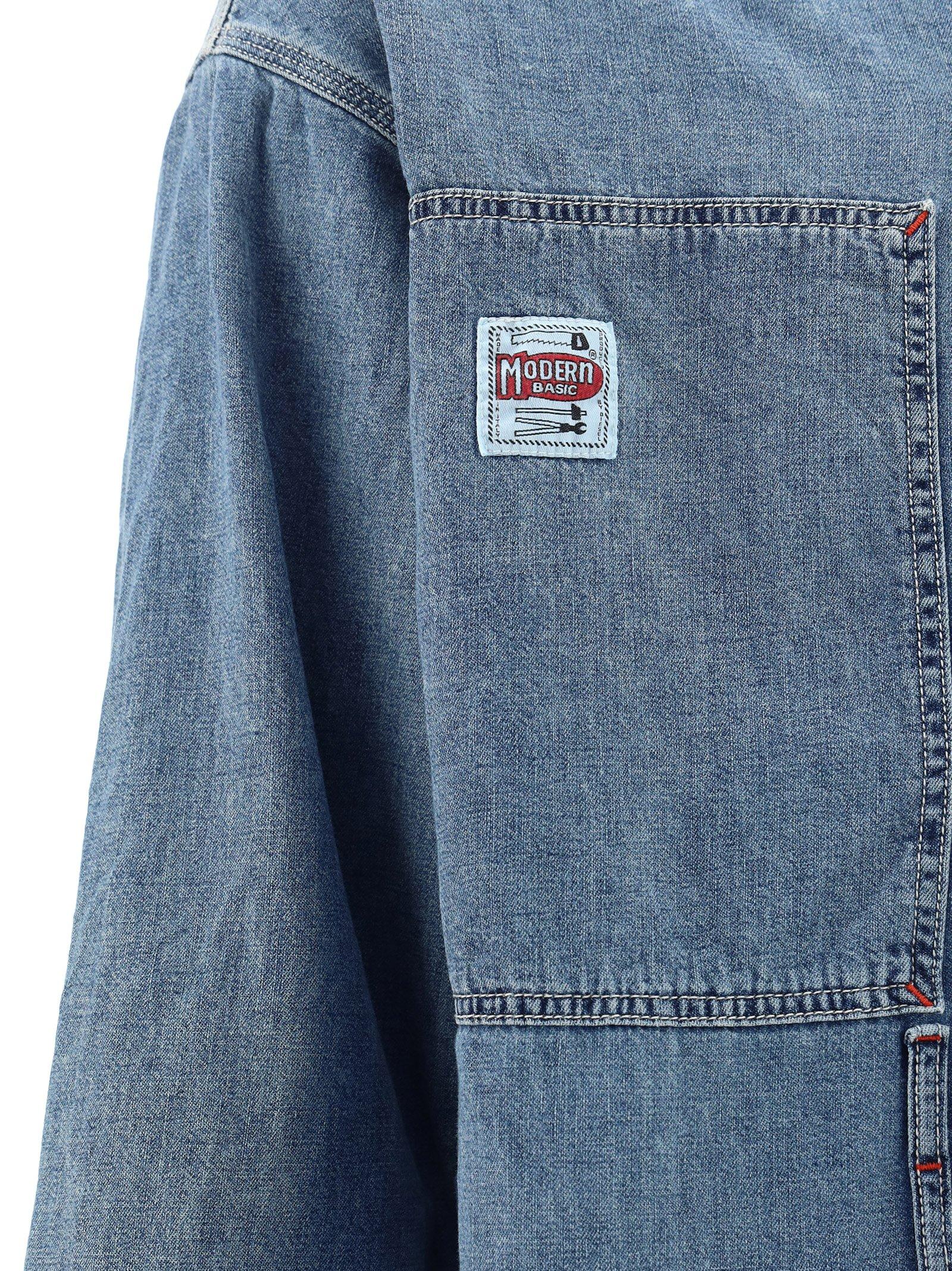 DIESEL Dxd-tuta Denim Jumpsuit in Blue | Lyst