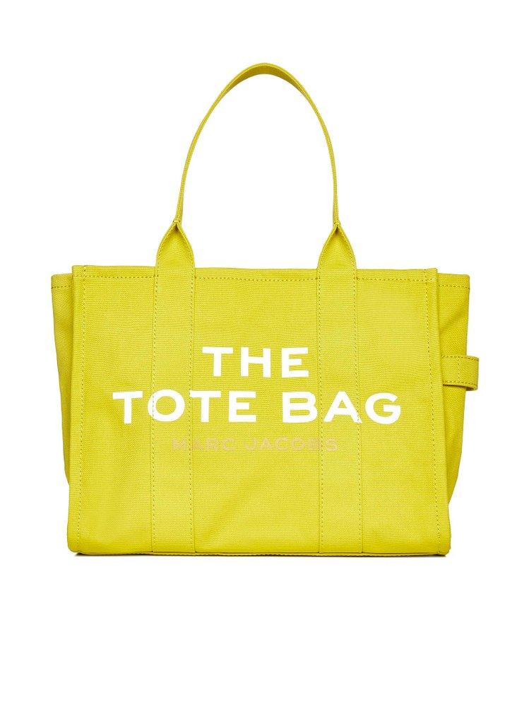 Marc Jacobs The Large Logo Patch Tote Bag in Yellow | Lyst