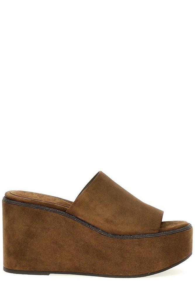Brunello Cucinelli Wedge sandals for Women | Online Sale up