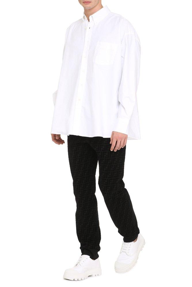 Our Legacy Borrowed Bd Oxford Shirt in White for Men | Lyst
