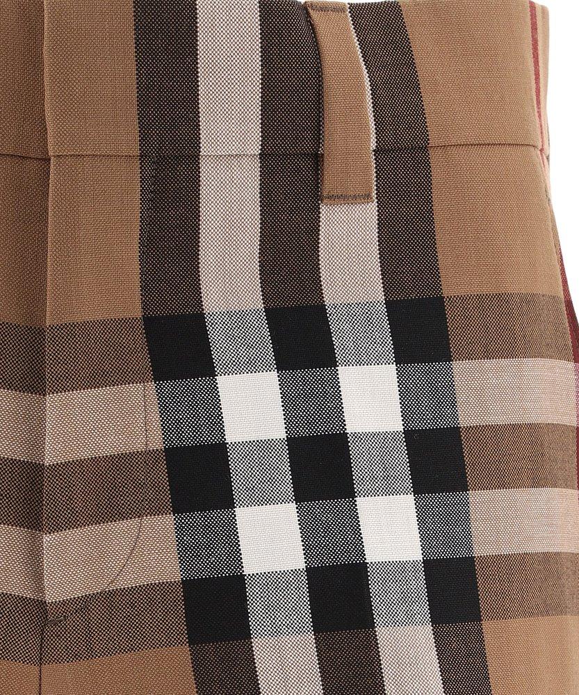 Burberry wool tailored trousers - Brown