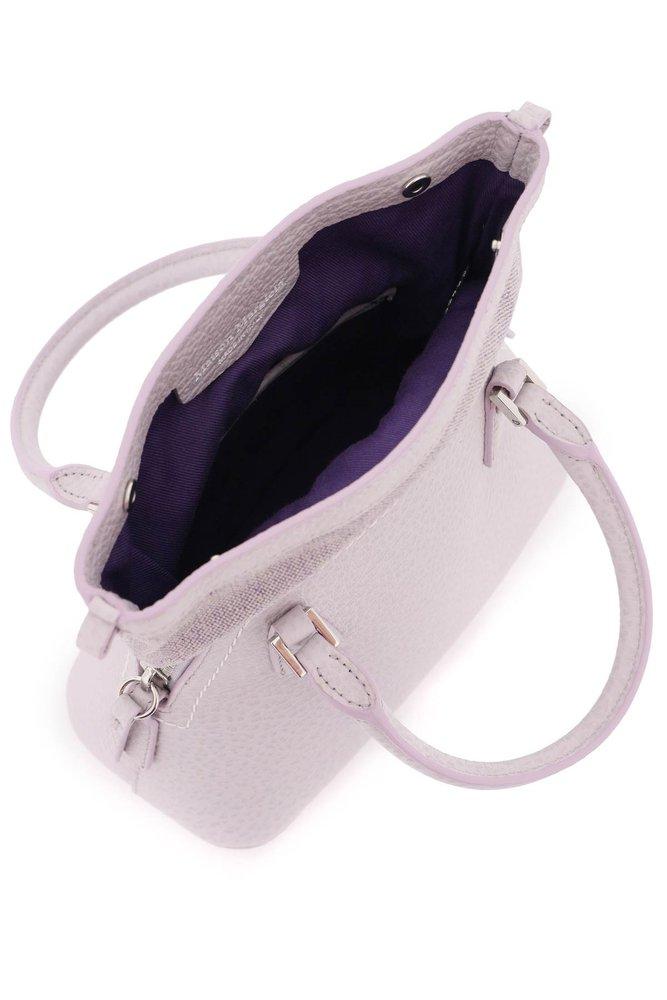 Maison Margiela Lilac '5ac Classique Micro' Crossbody Bag With