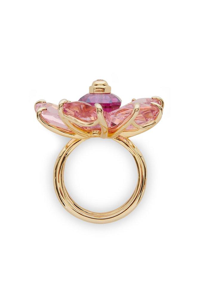 Dolor Meseta relajarse Swarovski Florere Cocktail Ring in Pink | Lyst