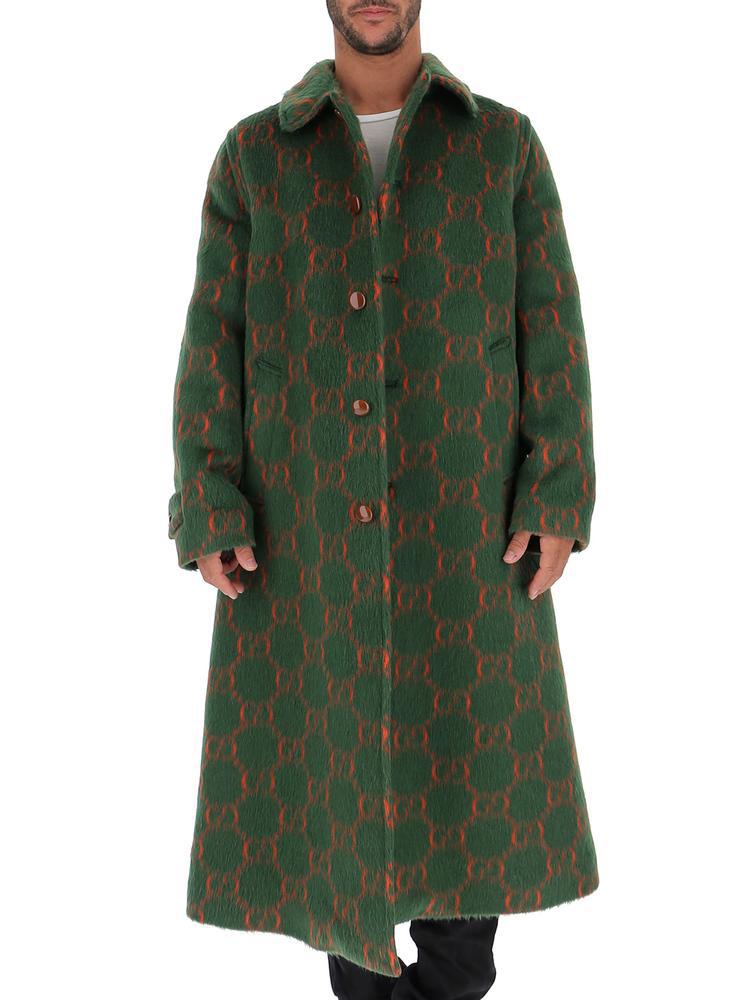 green gucci coat