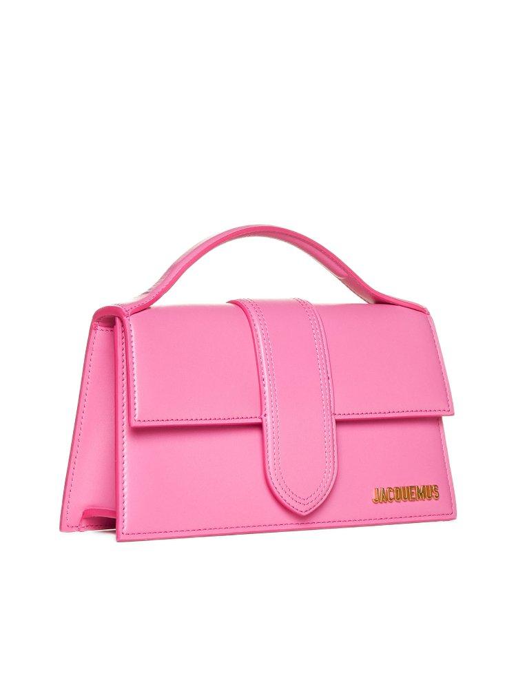 Jacquemus Le Grand Logo Lettering Tote Bag in Pink | Lyst