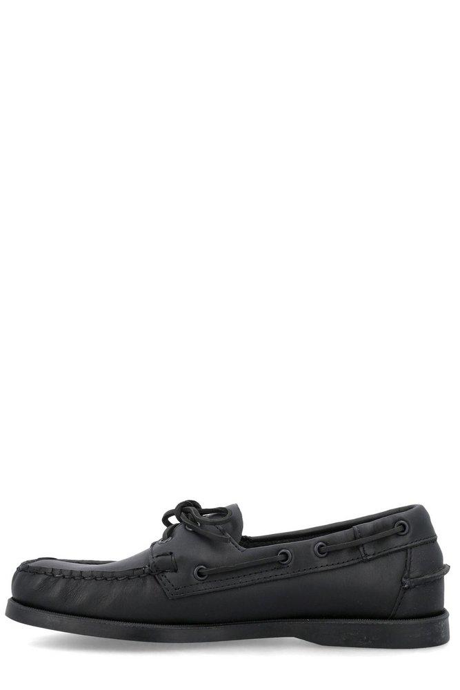 Black deck shoes mens new arrivals