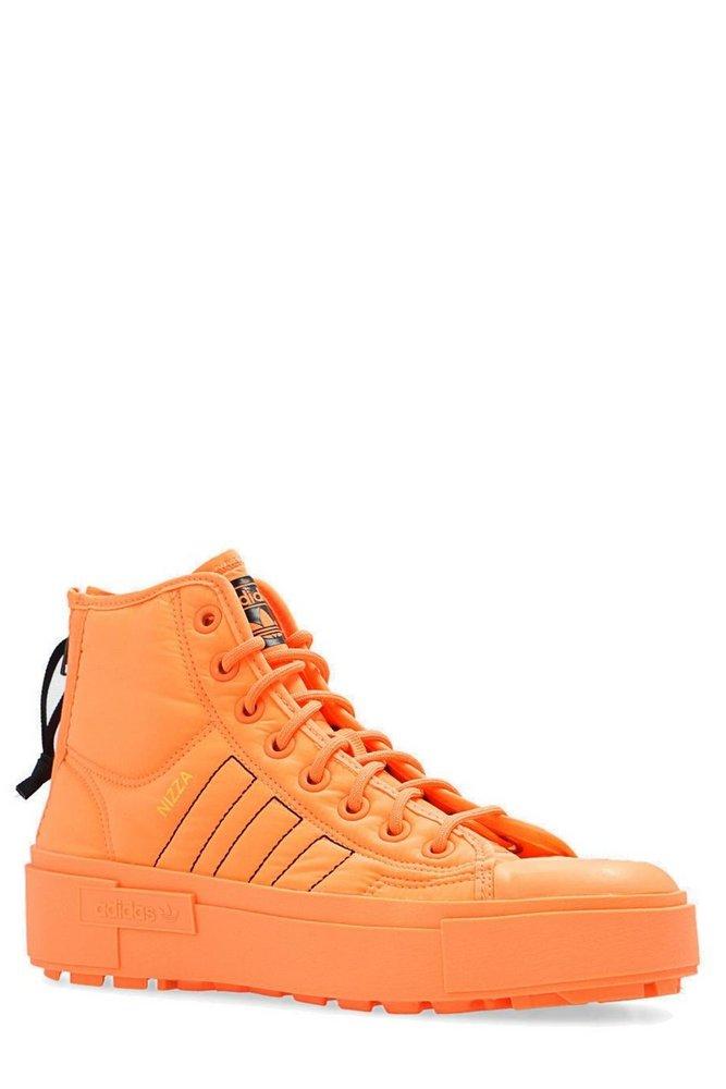adidas Originals Nizza Bonega X Sneakers in Orange | Lyst | High Top Sneaker