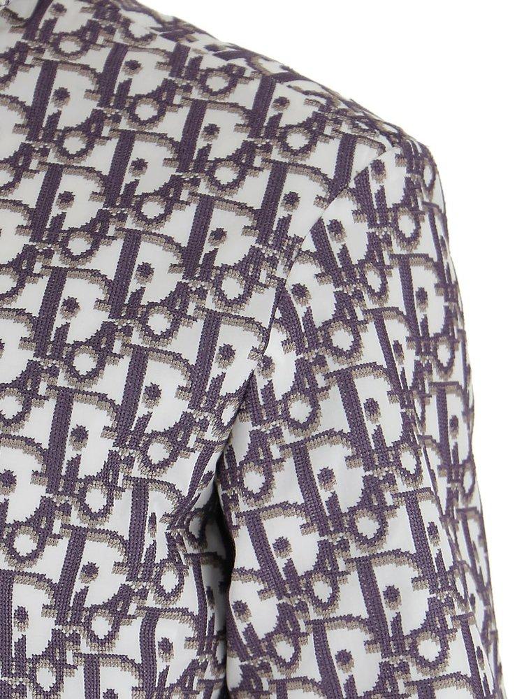 Dior Cotton Oblique Short Sleeve Shirt 