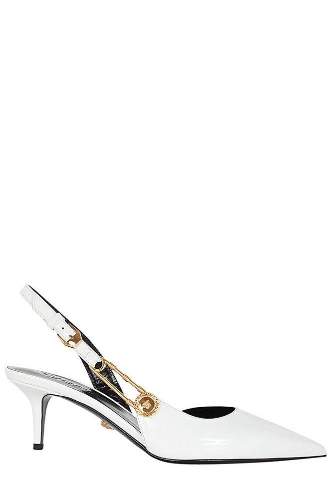Authentic New NIB Versace Pump Medusa Gold High Heels Shoes Size EUR 40  $1075 10 | eBay