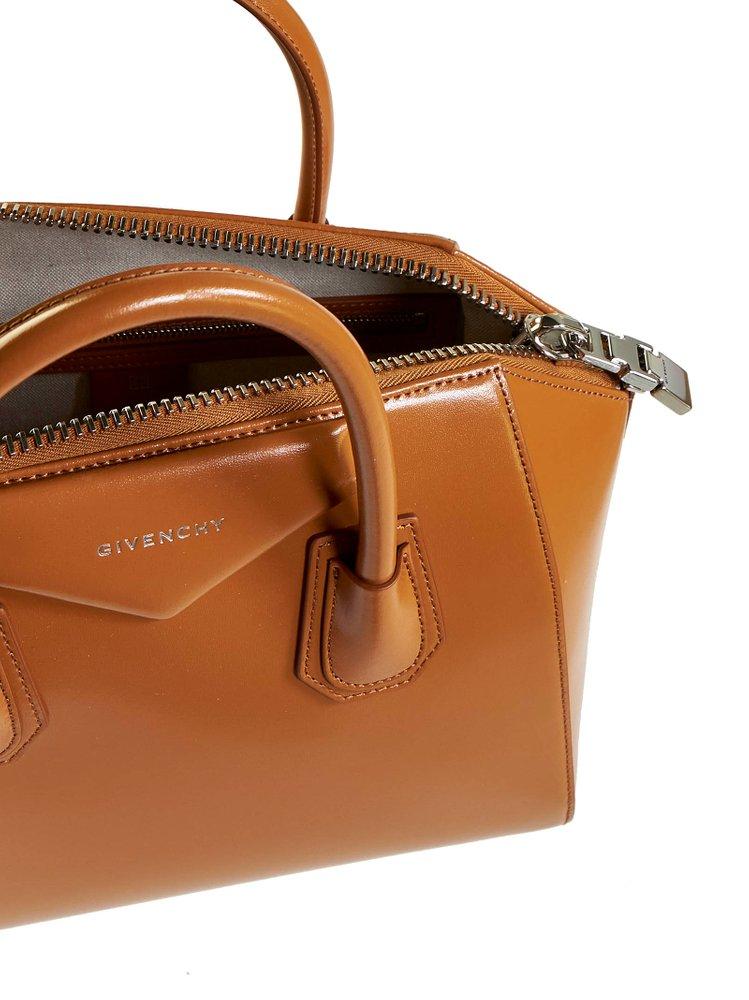 Givenchy Leather Antigona Tote Bag in Brown | Lyst