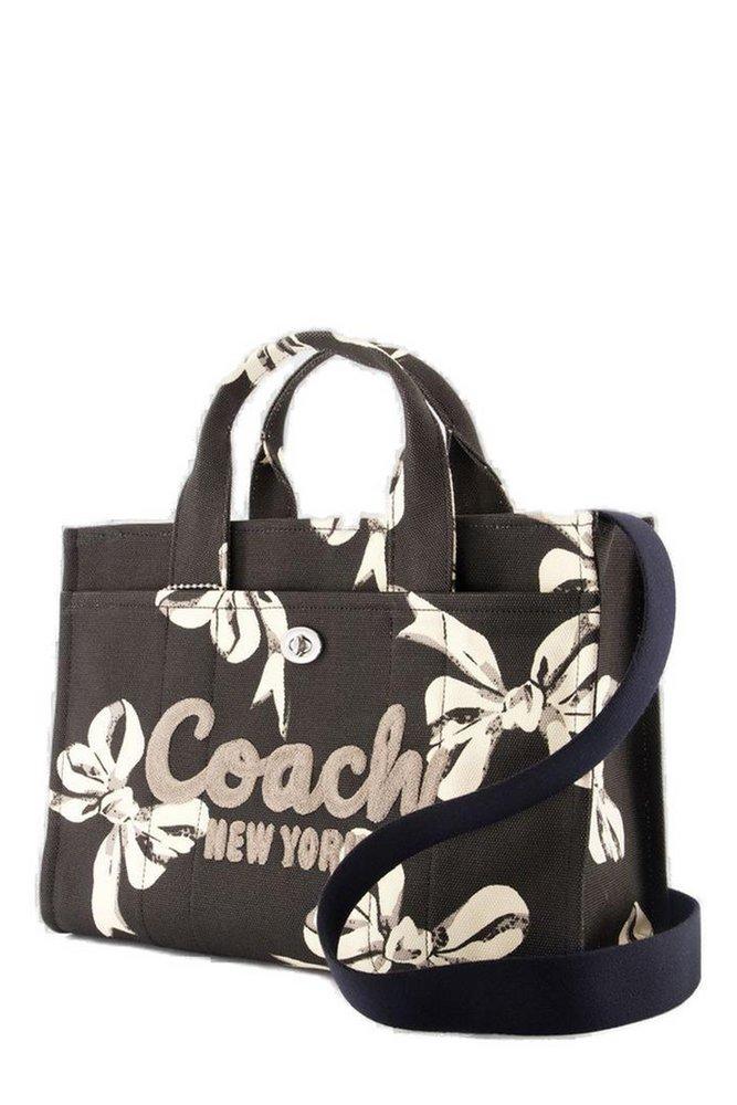 COACH Cargo Canvas Bow Print Tote Bag | The Shops at Willow Bend