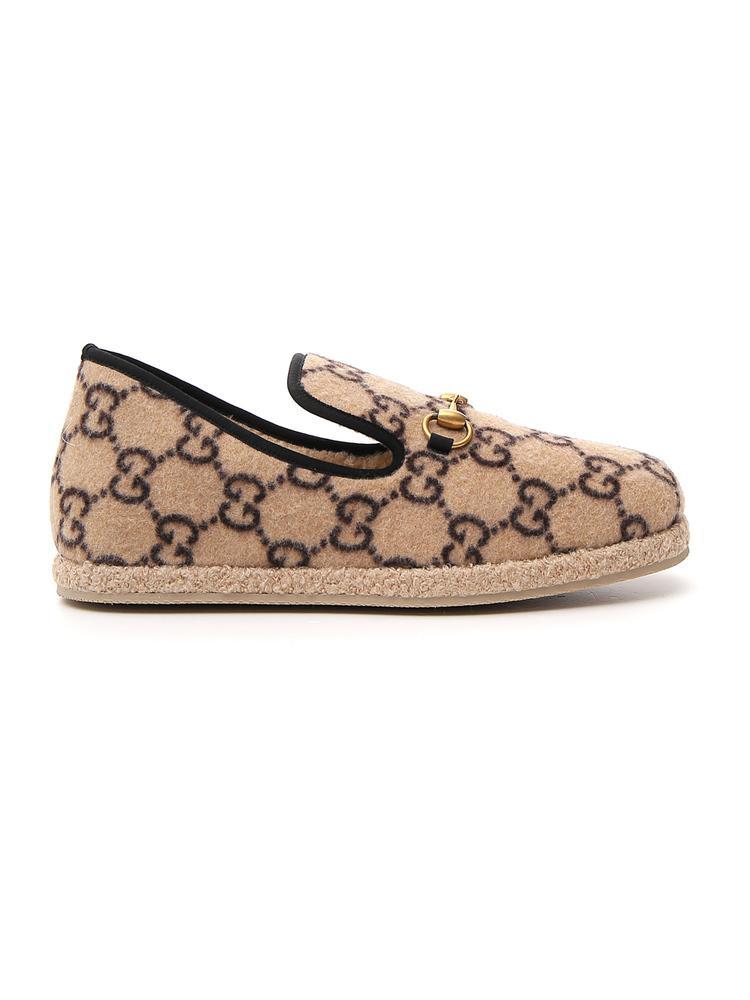 gucci wool loafers