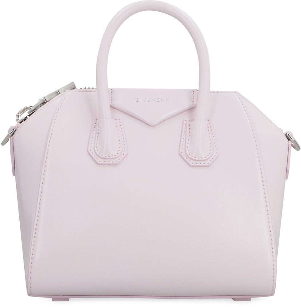 Givenchy Antigona Mini Top Handle Bag in Pink Lyst Canada