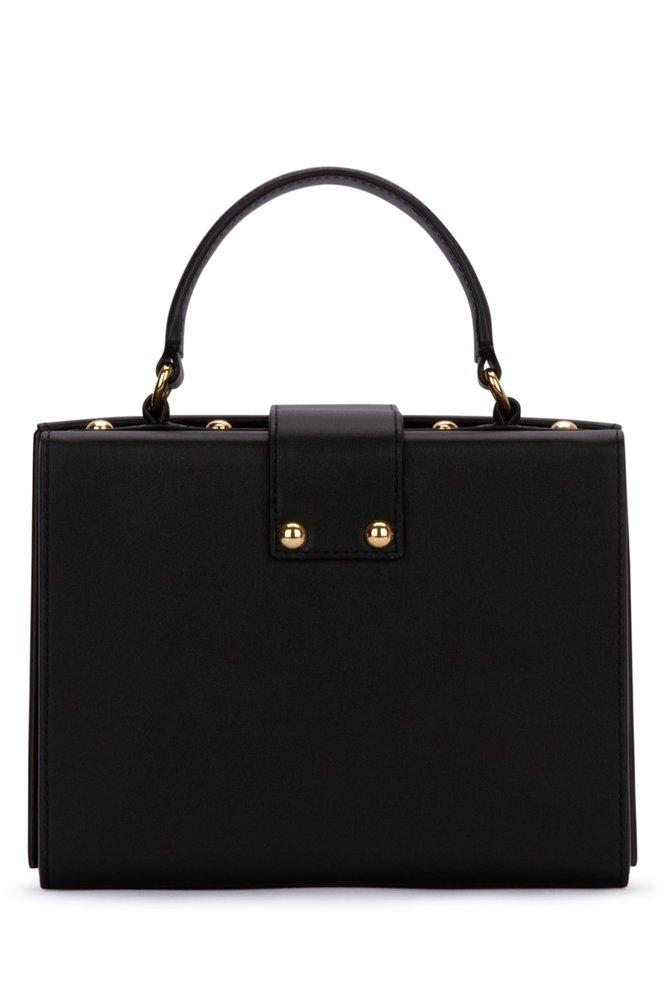 Love Moschino logo-lettering tote bag - Black