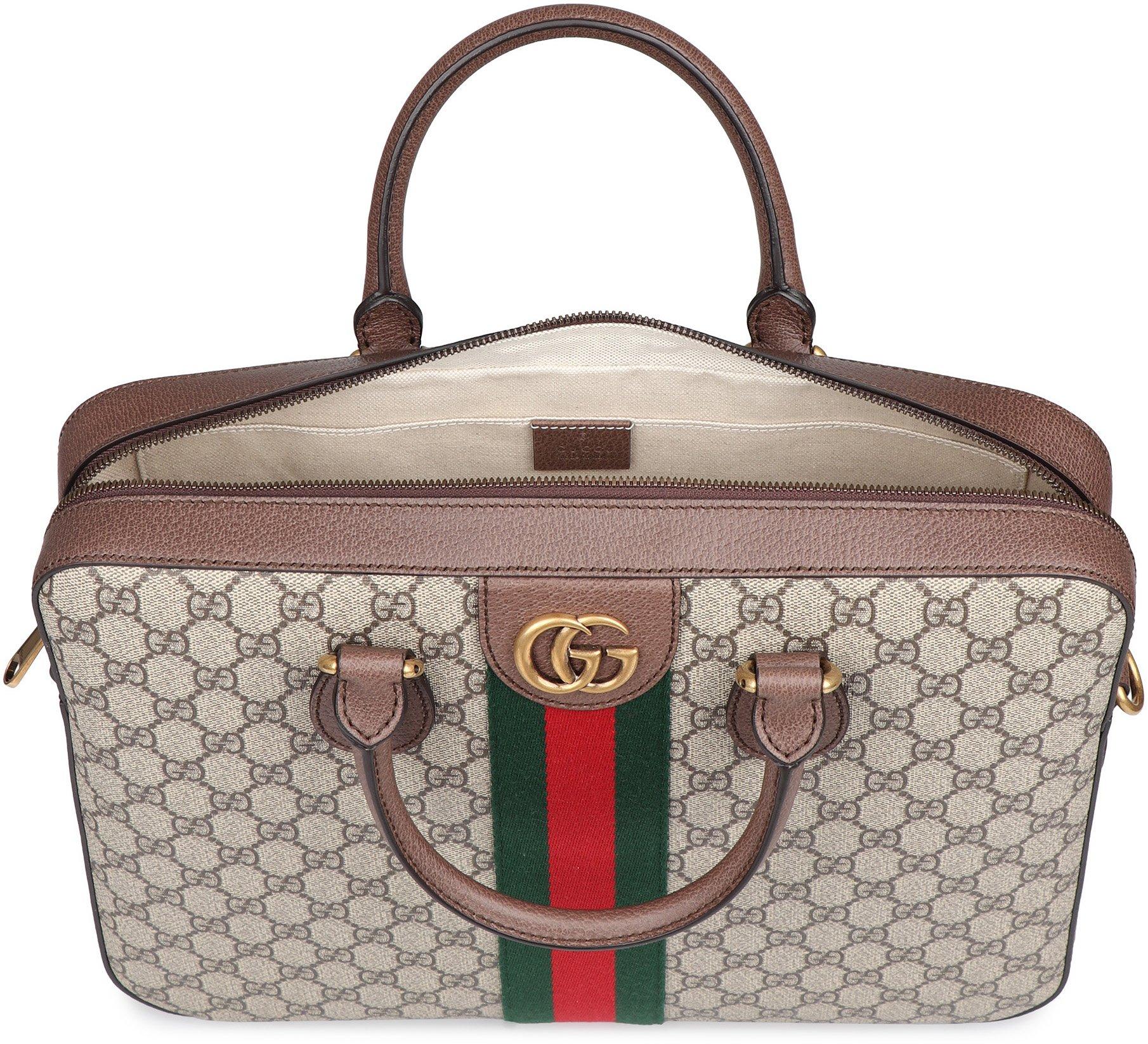 Gucci Ophidia GG Briefcase in Natural for Men Lyst