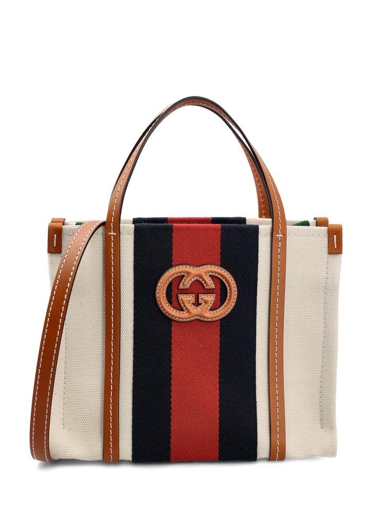 Gucci Mini Interlocking G Tote Bag in Red Lyst