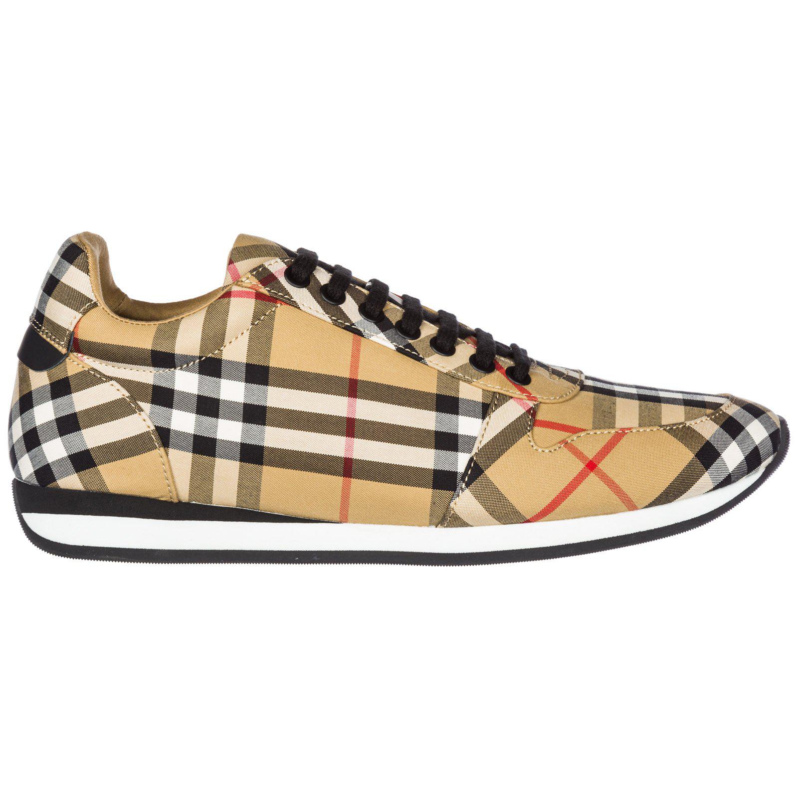 Burberry Rubber Classic Sneakers in Beige (Natural) for Men Lyst