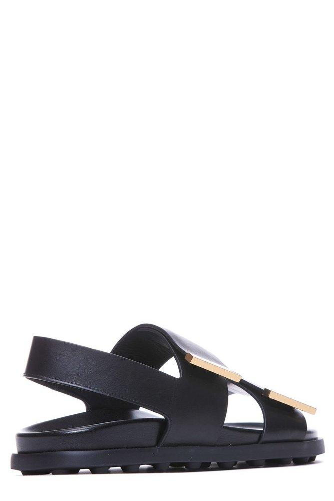【送料&関税込】Tod's Logo Engraved Slip-on Sandals Tod's Logo Engraved Slip-on Sandals Tod's