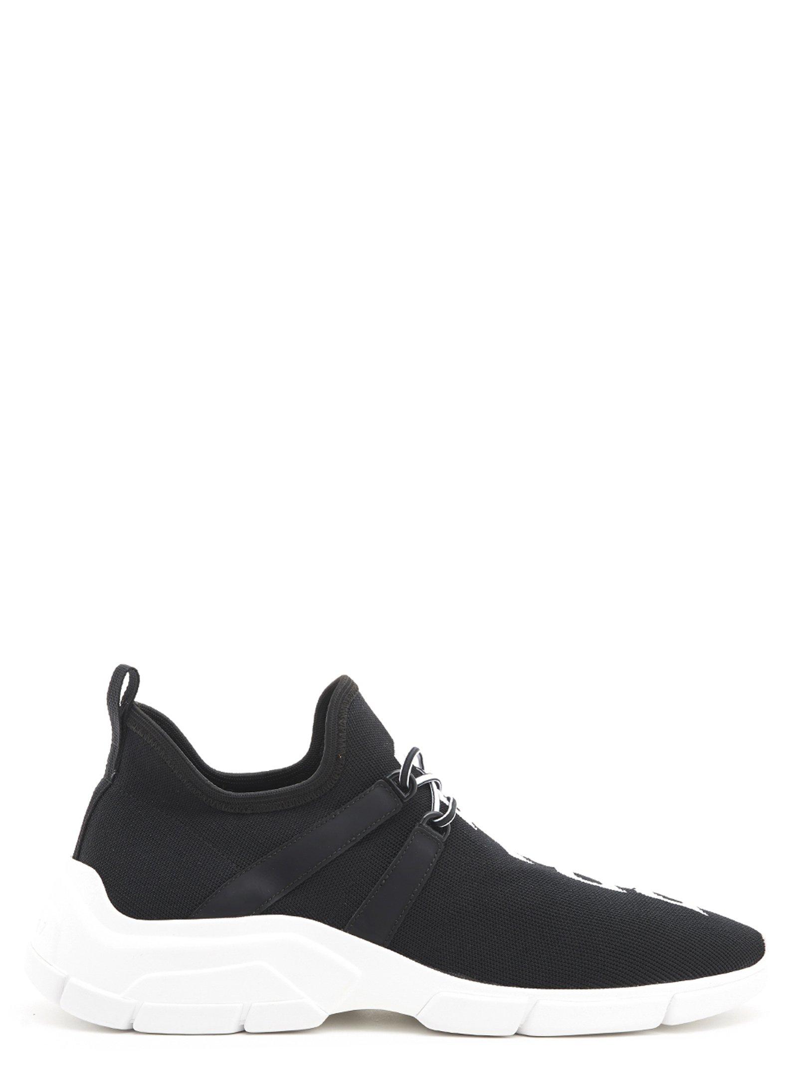 prada stretch knit sneakers