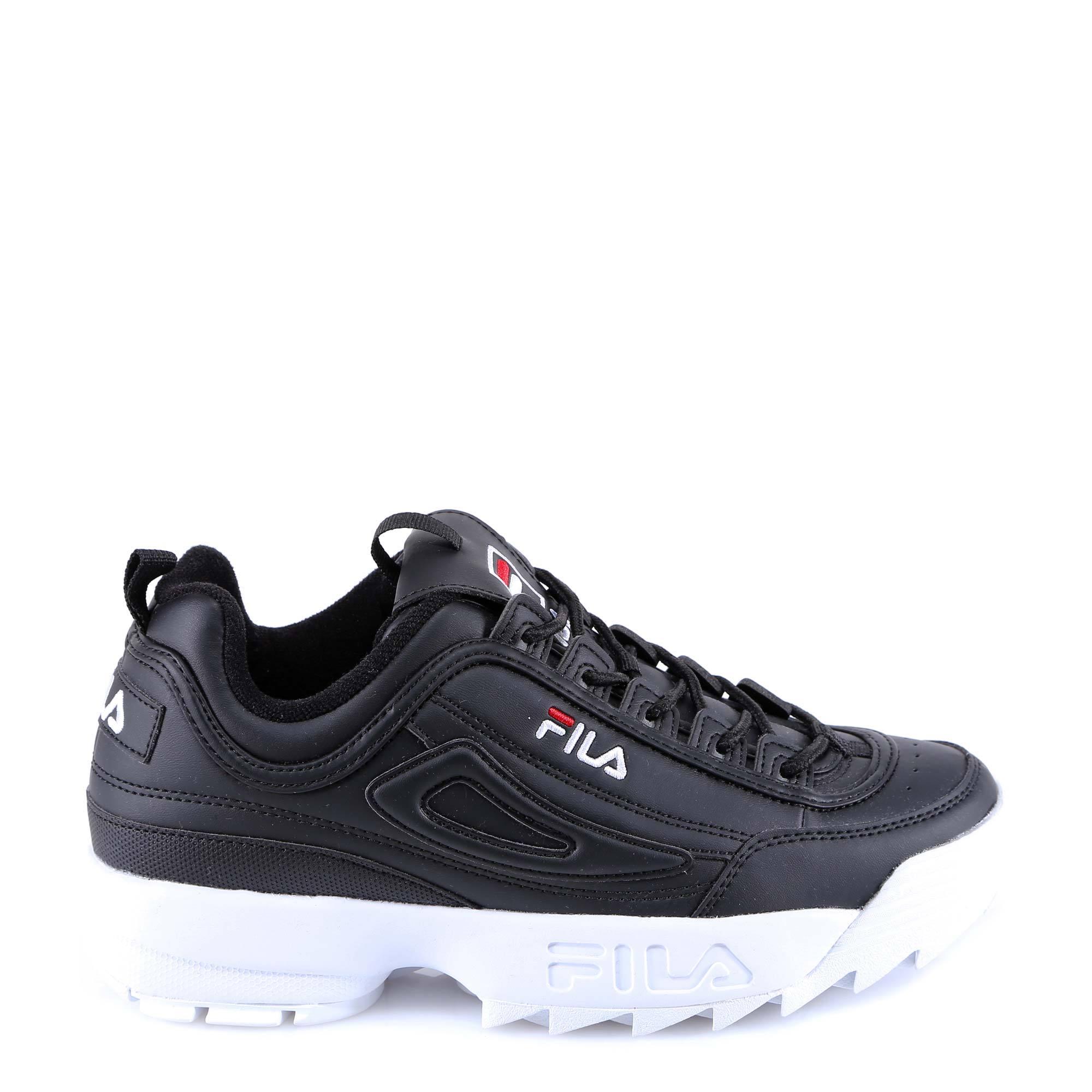Fila Synthetic Disruptor Chunky Sneakers in Black for Men - Lyst