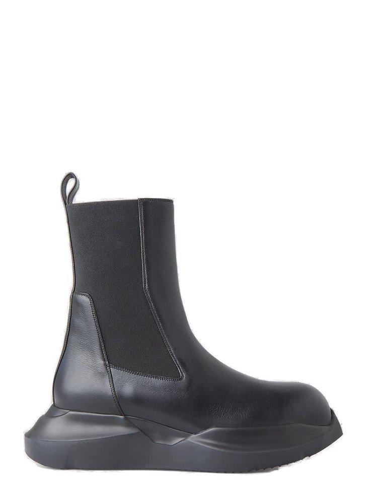Rick Owens Geth Beatle Boots in Black for Men | Lyst