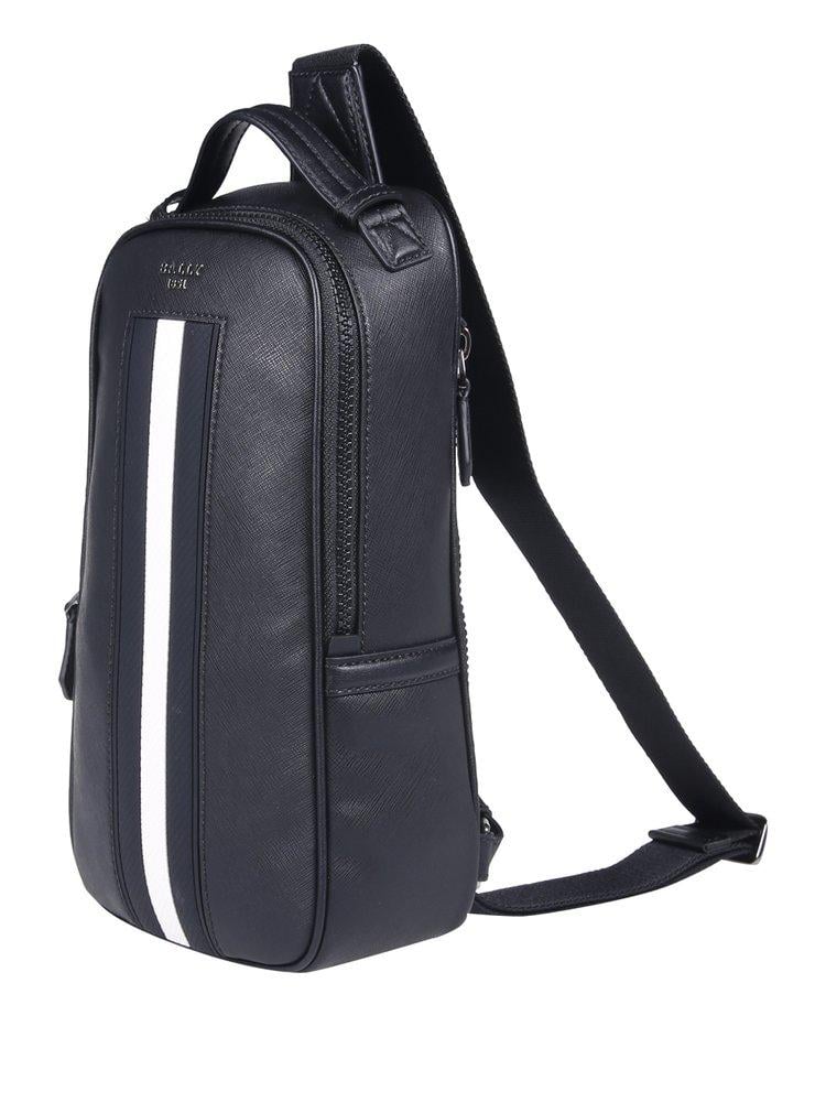 Bally Malikho Sling Shoulder Bag in Blue for Men Lyst