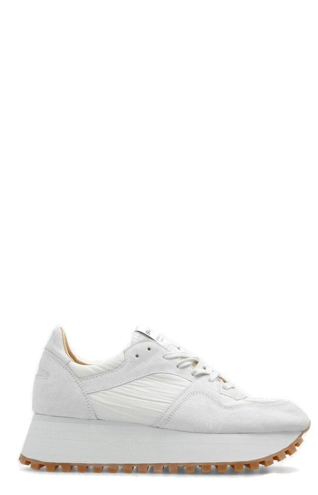Comme des Gar ons X Spalwart Lace up Sneakers in White Lyst UK