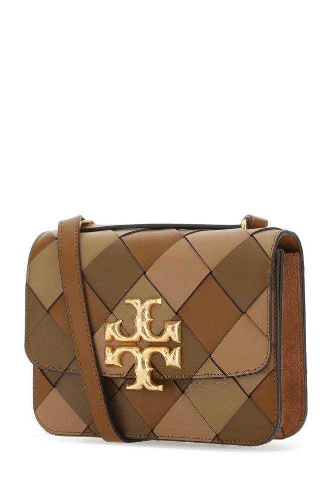 Leather crossbody bag Tory Burch Multicolour in Leather - 24955586