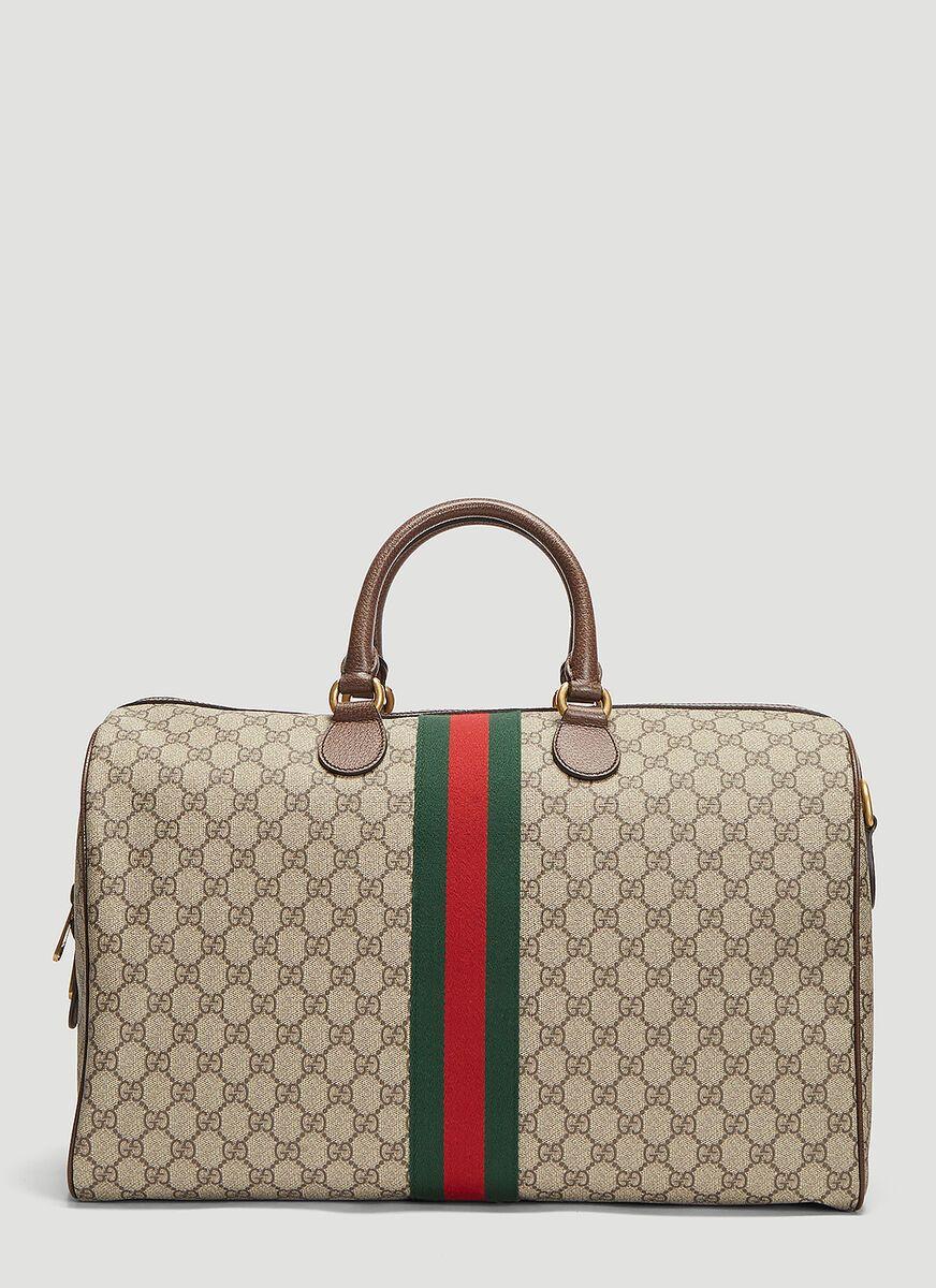 gucci carry on duffle bag