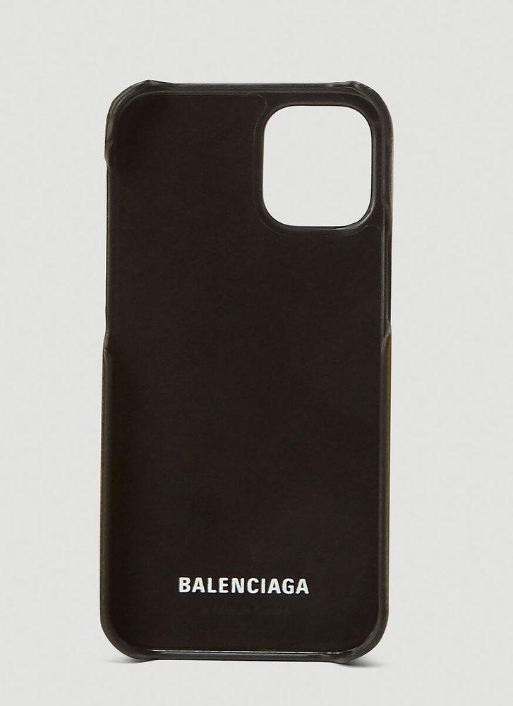 Balenciaga Cash Iphone 12 Mini Case in Black for Men | Lyst