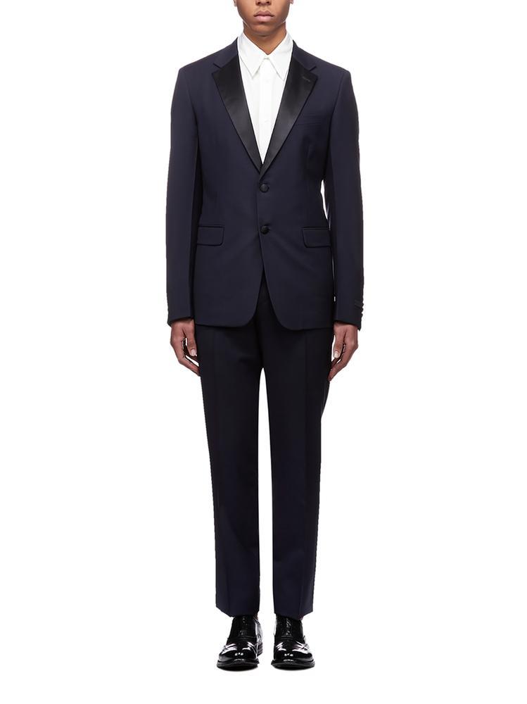 Prada Wool Two Piece Tuxedo Suit in Navy (Blue) for Men - Lyst