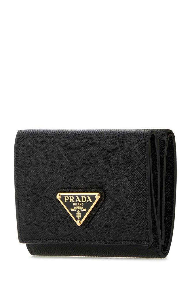 Prada Wallets in Black | Lyst