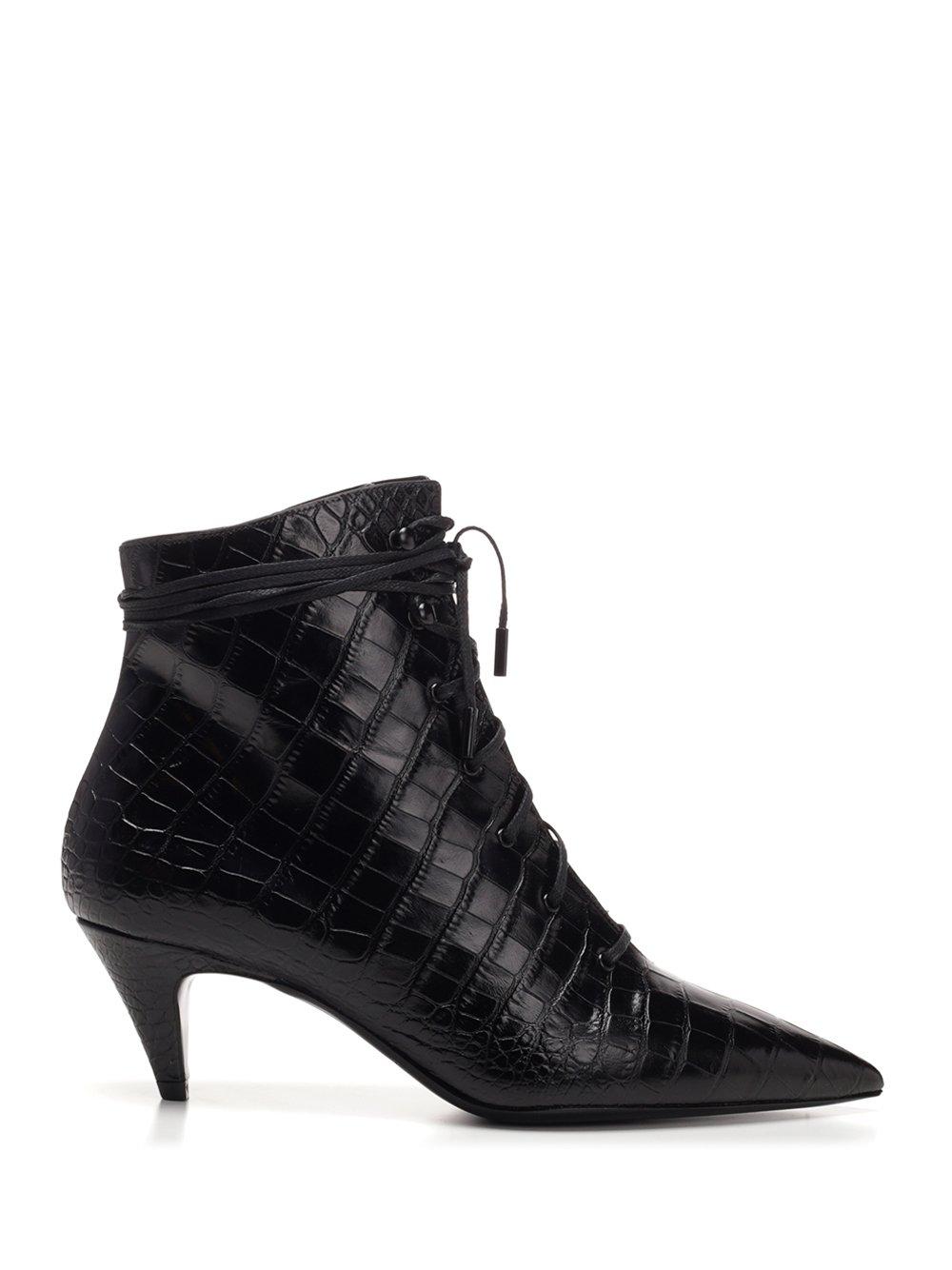 pointed toe ankle shoes