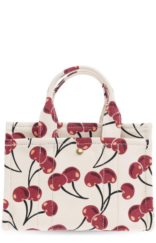 COACH Cargo 20 Cherry Printed Tote Bag in Red | Lyst