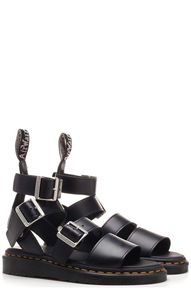 Rick Owens X Dr. Martens Gryphon Sandals in Black | Lyst