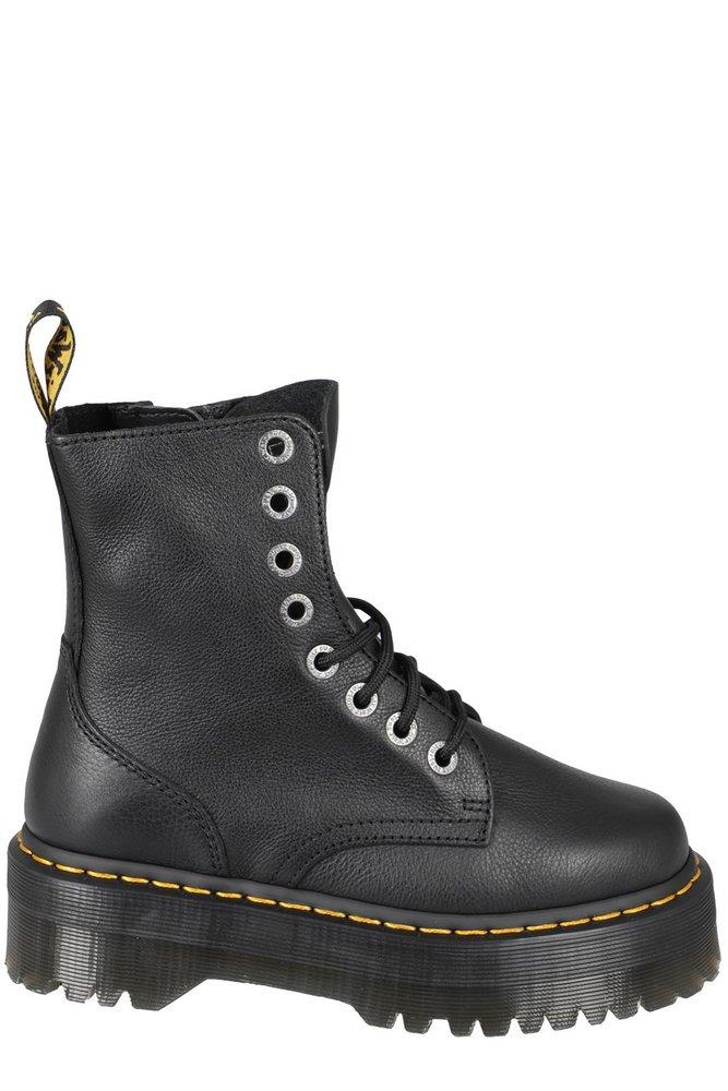 dr martens platform all black