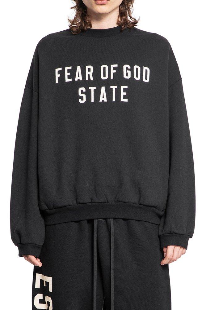 Fear of god heavy terry crewneck sweatshirt new arrivals