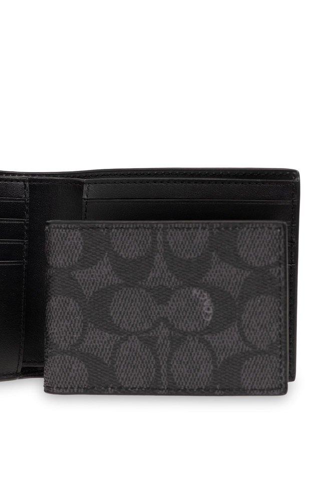 COACH 3 In 1 Wallet In Signature With Graphic in Black for Men Lyst UK
