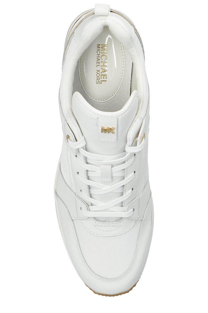MICHAEL Michael Kors Georgie Wedge Sneakers in White Lyst UK