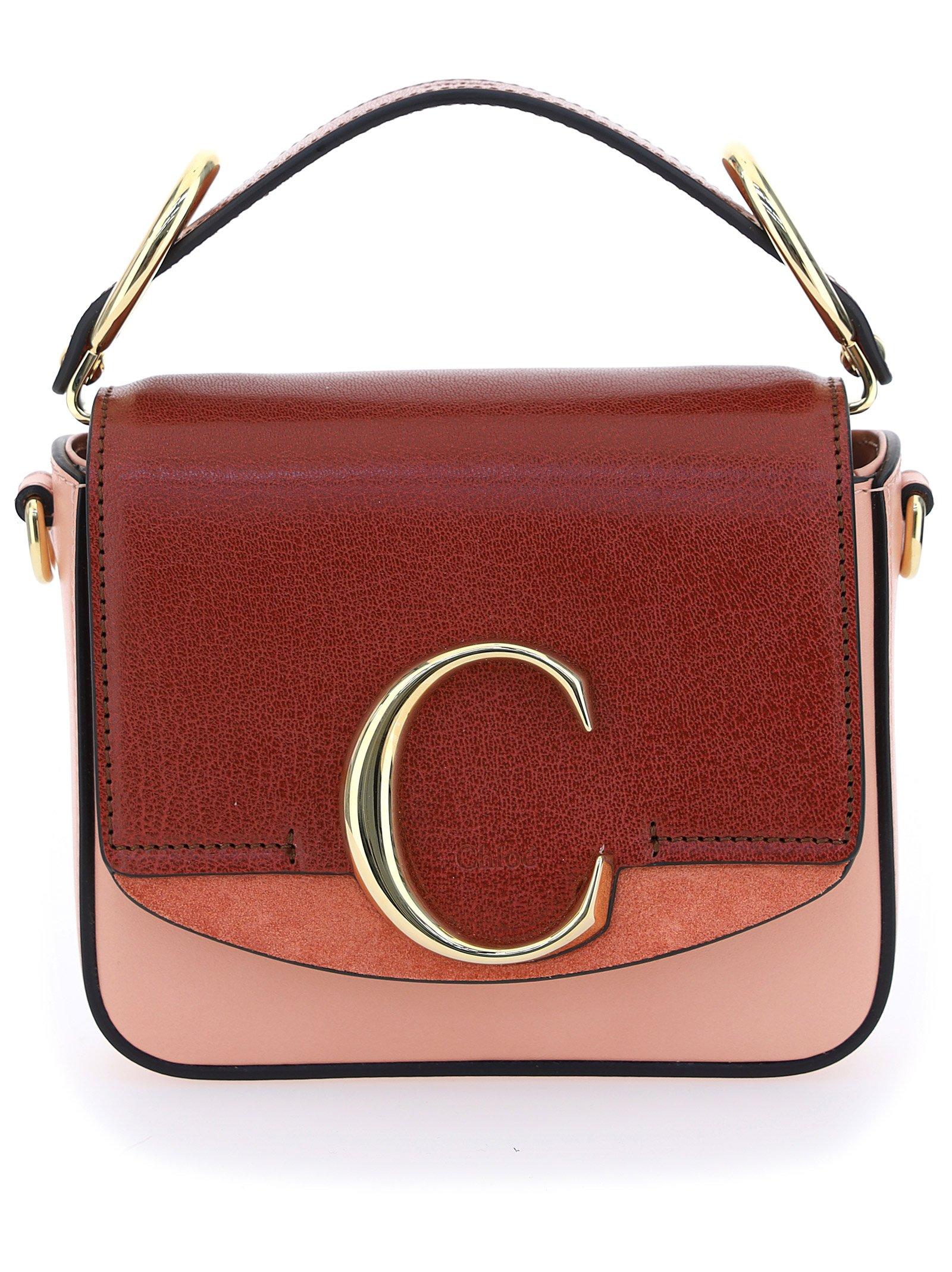 chloe c leather crossbody bag