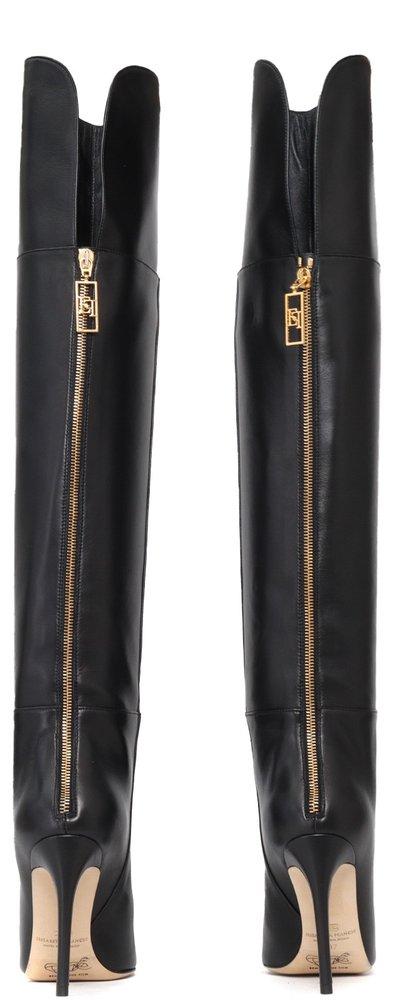 Elisabetta franchi over the knee boots online