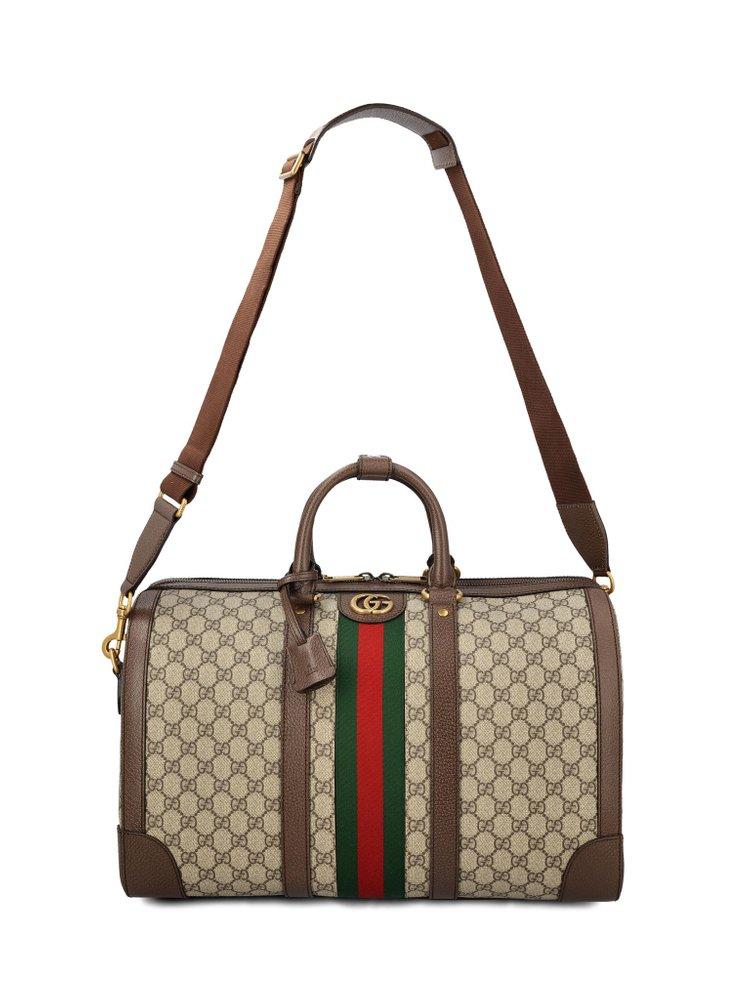 Gucci Small Savoy Leather Duffle Bag - Green