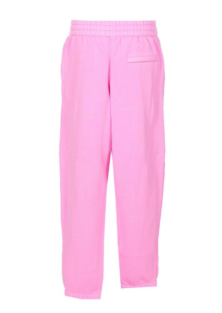 Alexander Wang Puff Logo Sweatpants in Pink | Lyst