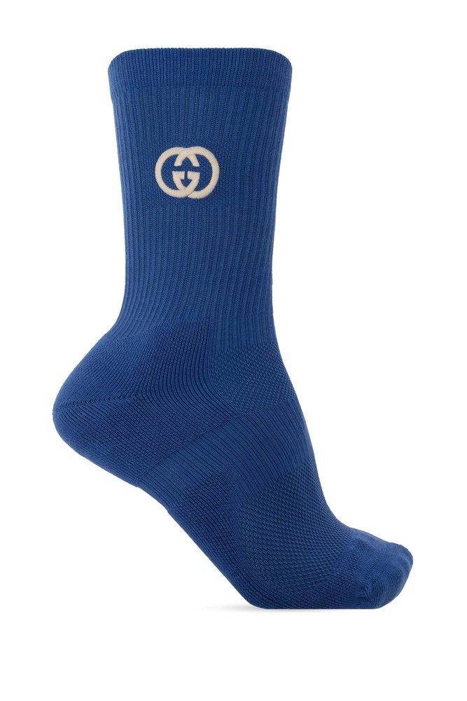 Gucci Socks With Logo in Blue for Men | Lyst