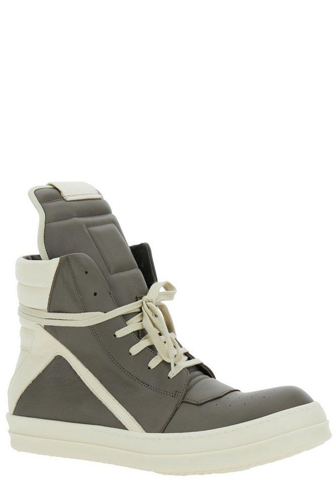 Rick Owens Hollywood Geobasket Sneakers for Men | Lyst