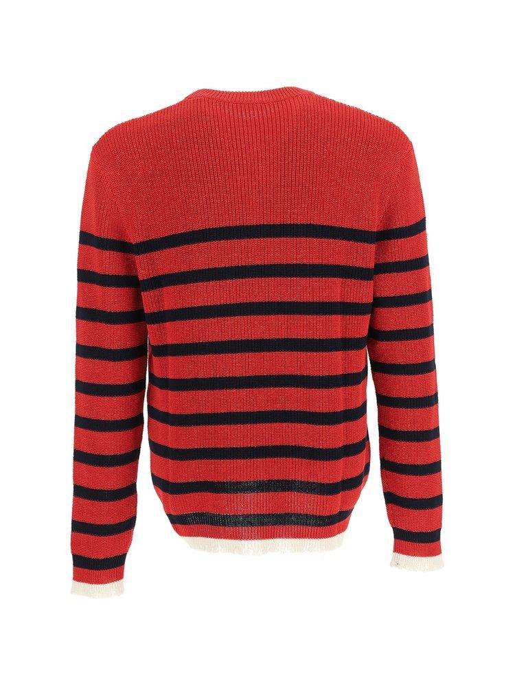 Balmain Wool Sweaters & Knitwear in Red for Men - Save 8% | Lyst