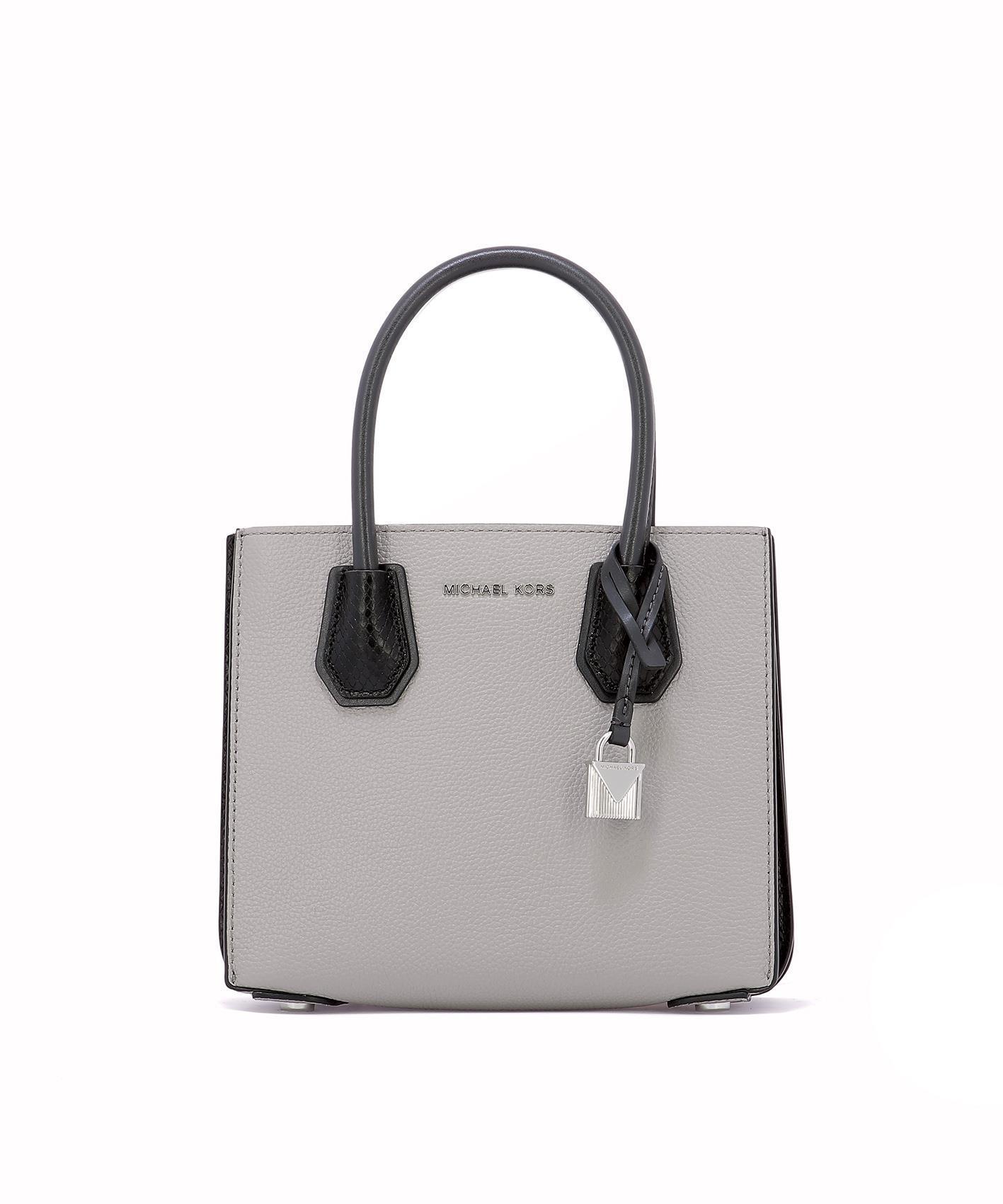 Michael Kors Mercer Top Handle Tote Bag in Gray