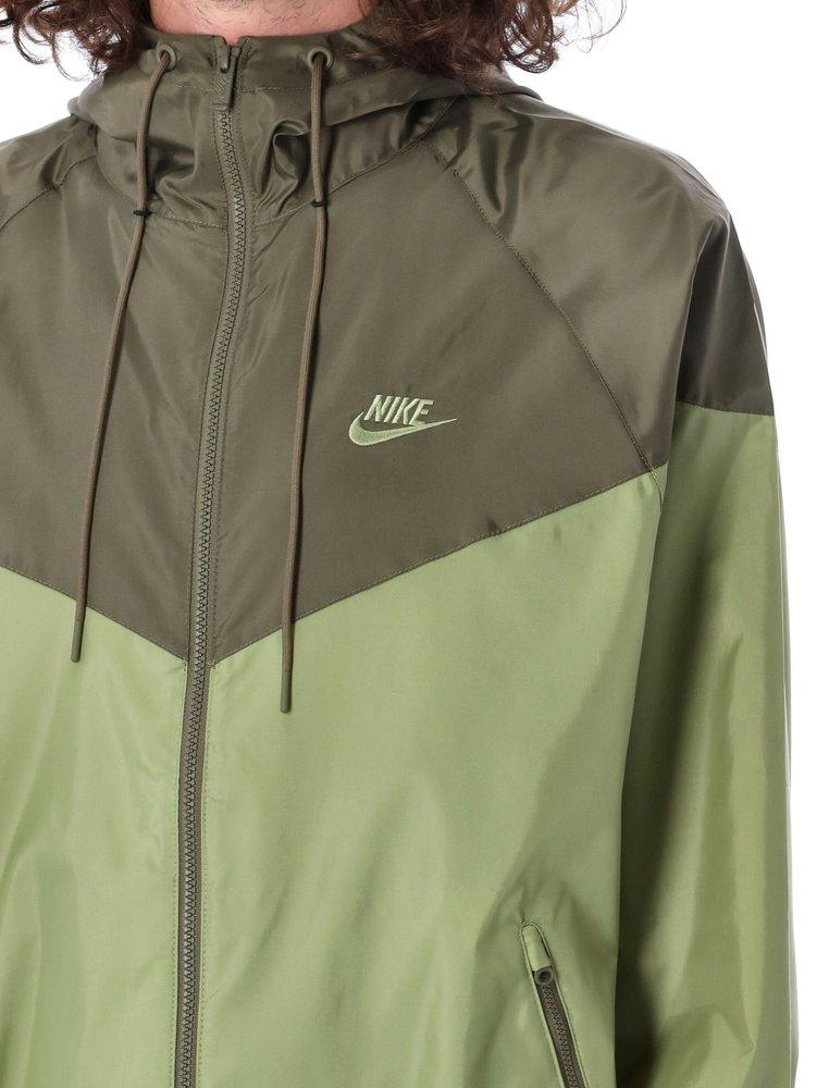 Nike Sportswear Windrunner Hooded Jacket in Green for Men | Lyst