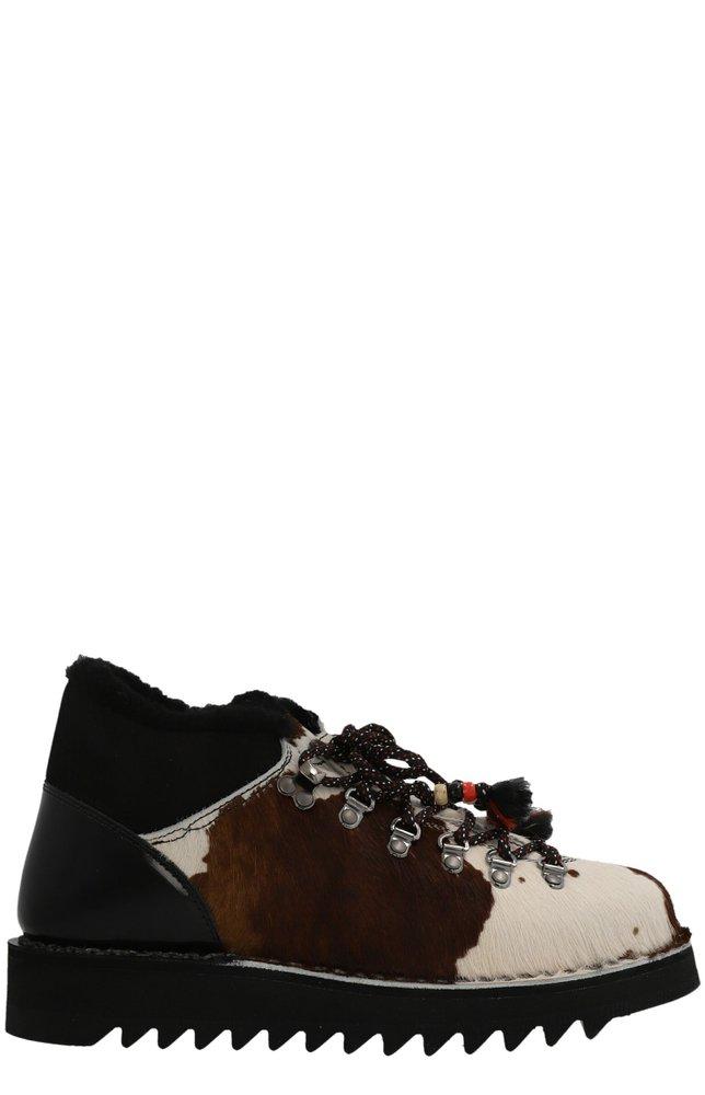 Alanui X Diemme Capri Bead Detailed Ankle Boots in Black for Men | Lyst