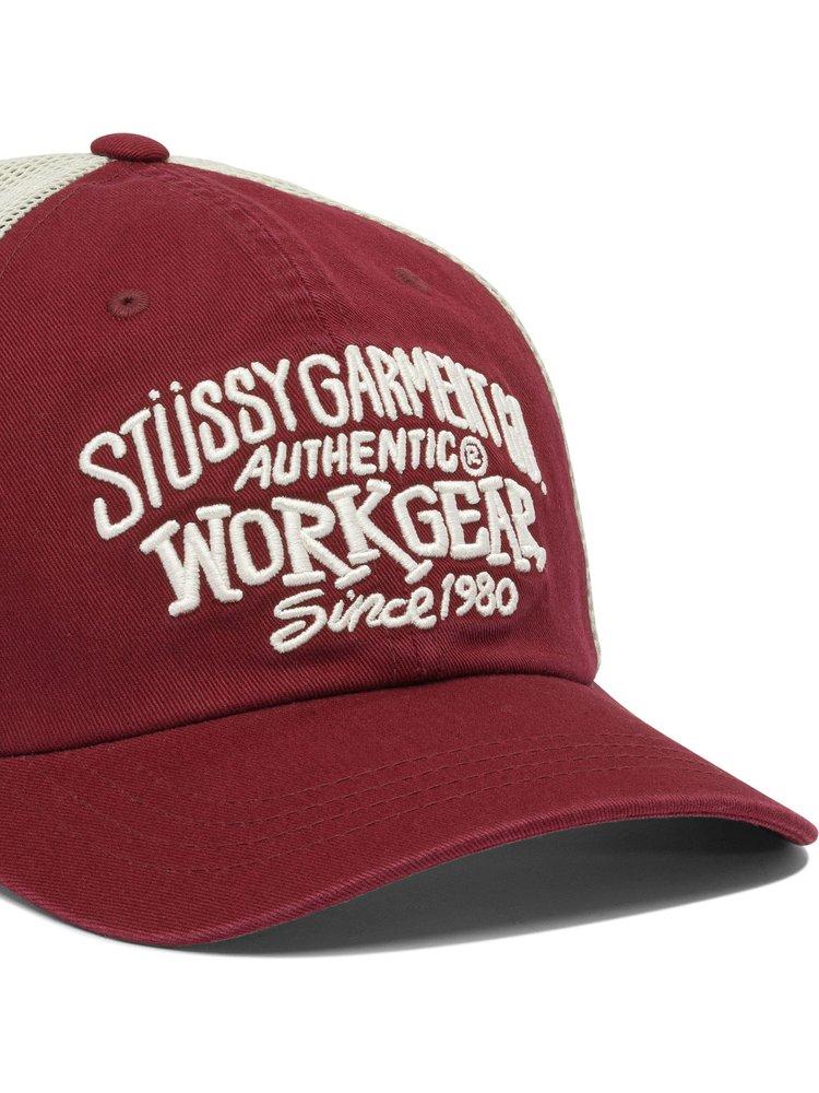 帽子 stussy LOW PROFILE WORKGEAR STRAPBACK STUSSY LOW PROFILE WORKGEAR STRAPBACK HAT - NAVY - PLA